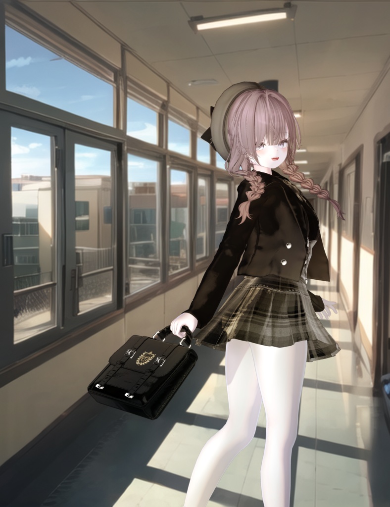 【エレガンスアカデミア制服】school uniform 11アバター対応Radiant-iseo