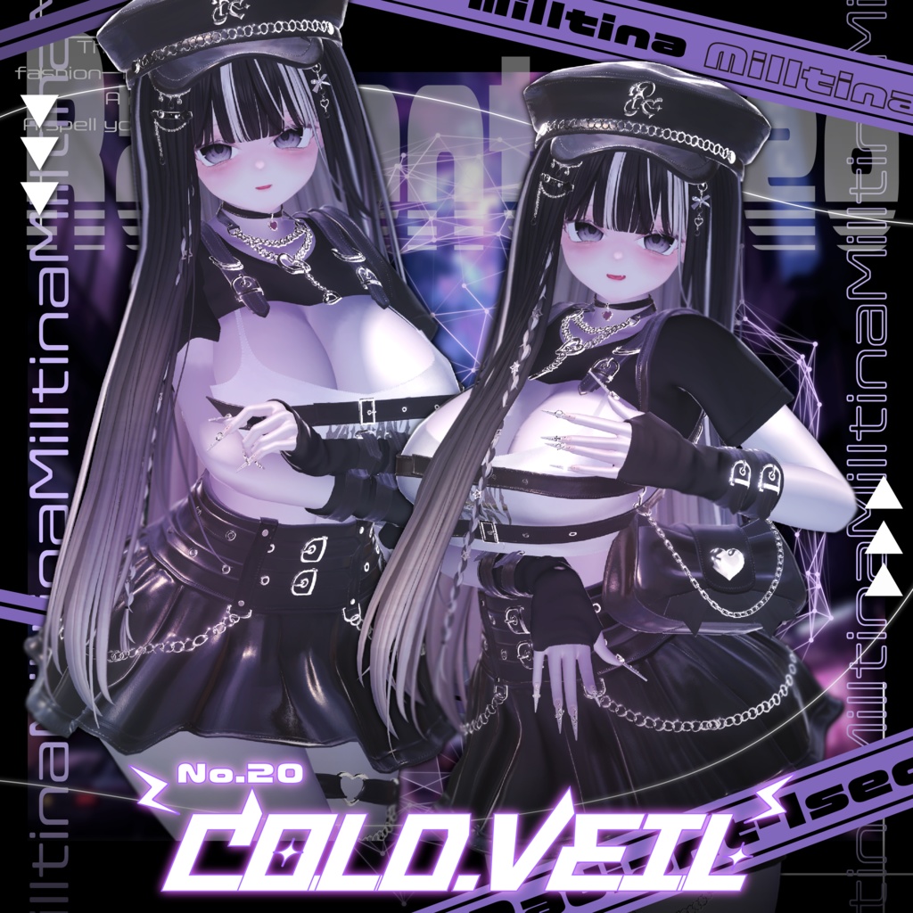 〚No.20 Cold Veil〛11アバター対応Radiant-iseo