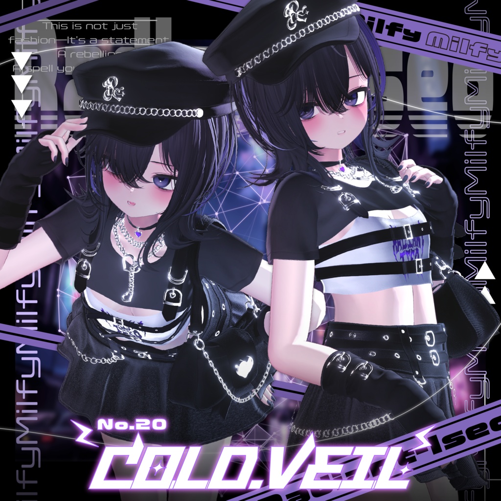 〚No.20 Cold Veil〛11アバター対応Radiant-iseo