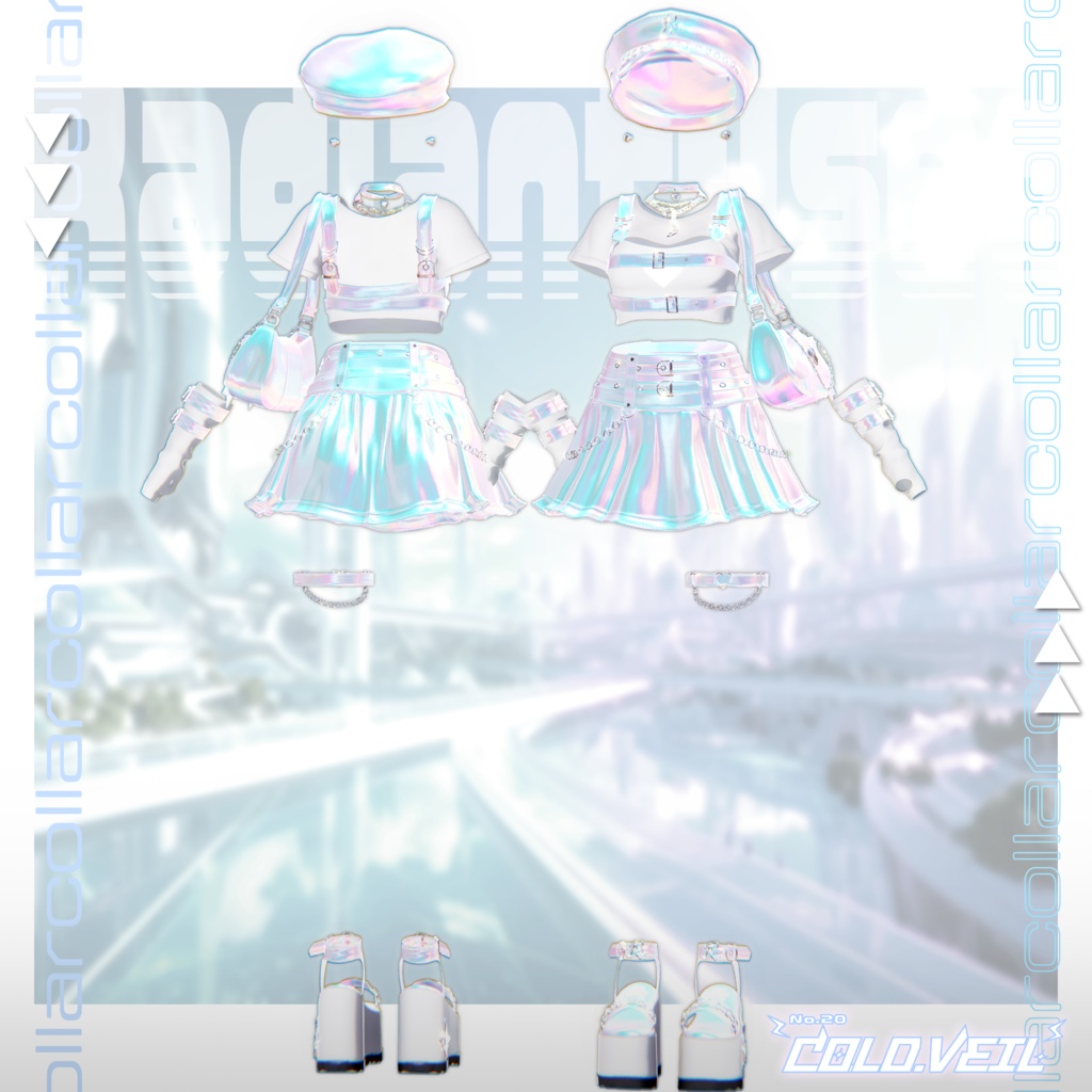 〚No.20 Cold Veil〛11アバター対応Radiant-iseo