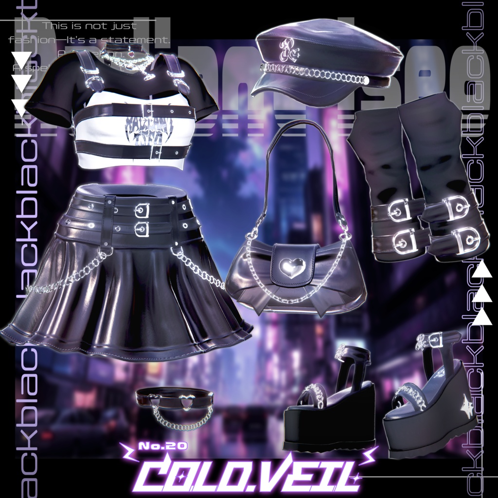 〚No.20 Cold Veil〛11アバター対応Radiant-iseo