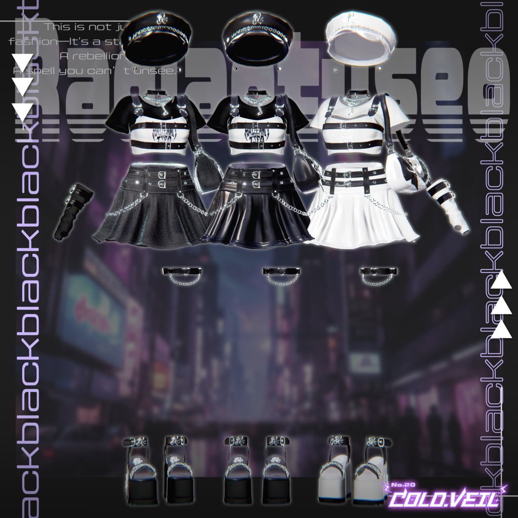 〚No.20 Cold Veil〛11アバター対応Radiant-iseo