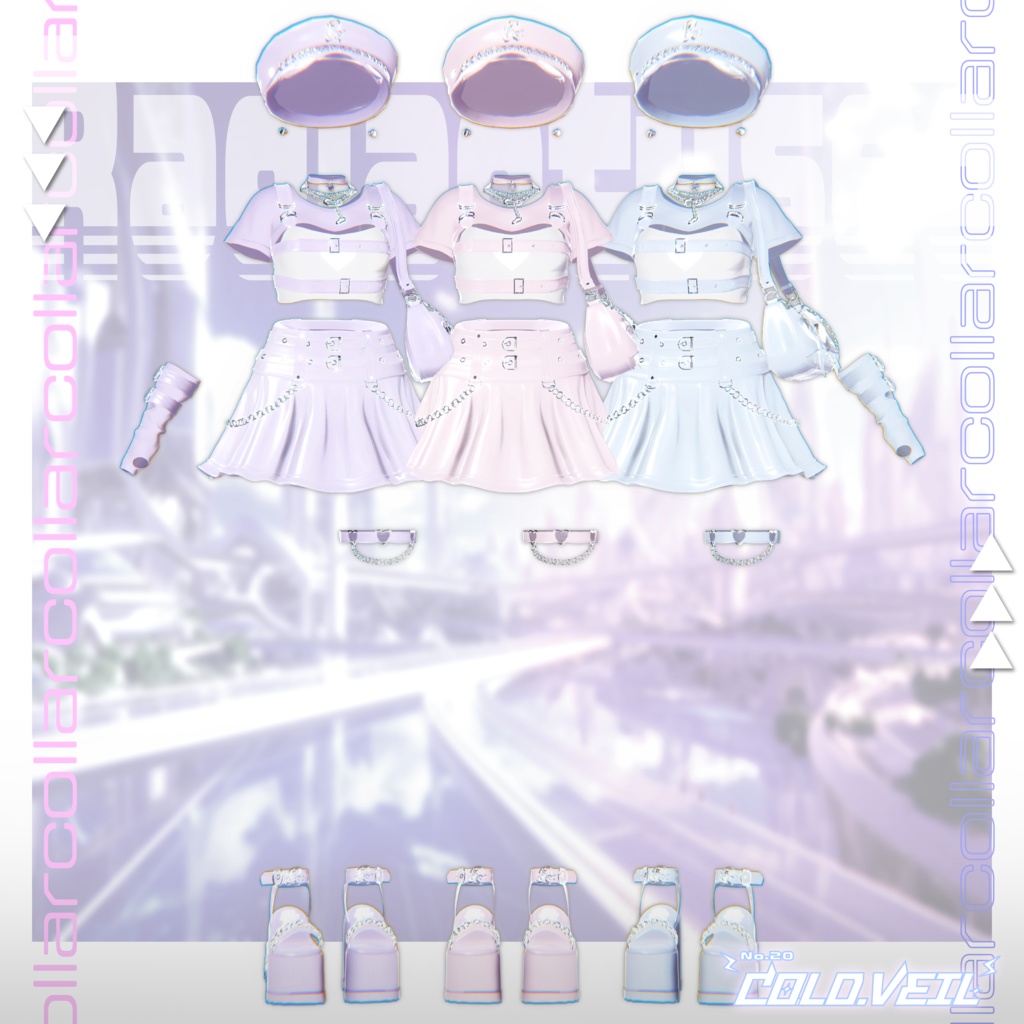 〚No.20 Cold Veil〛11アバター対応Radiant-iseo