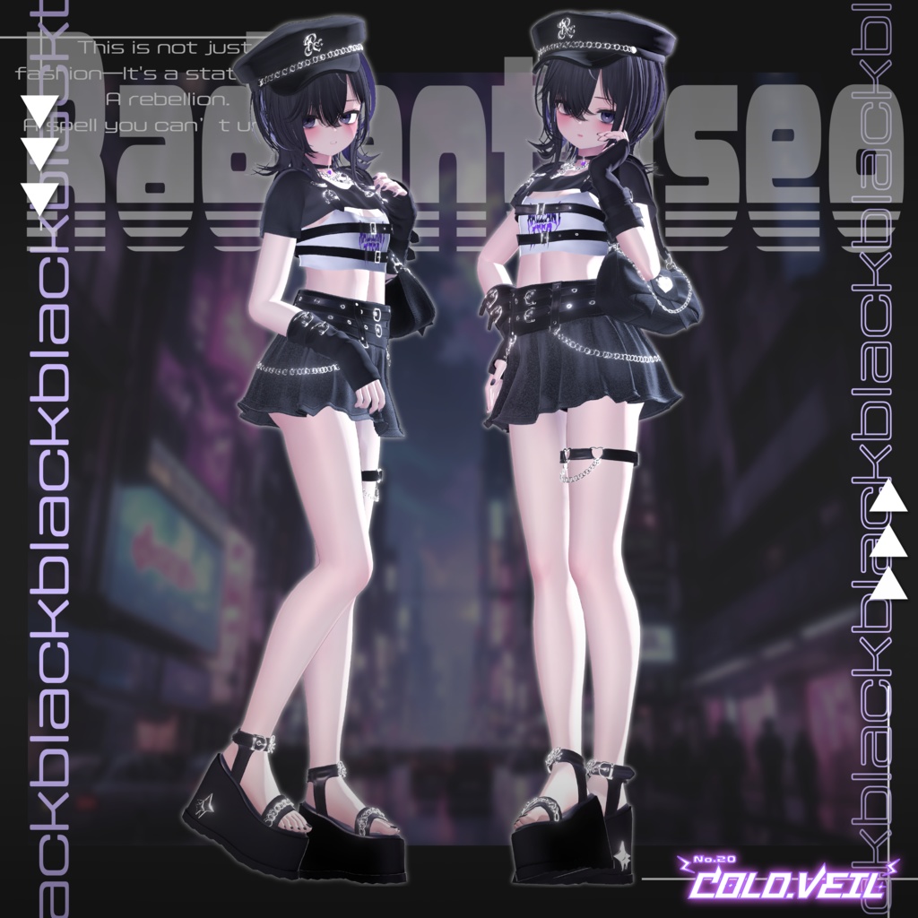 〚No.20 Cold Veil〛11アバター対応Radiant-iseo