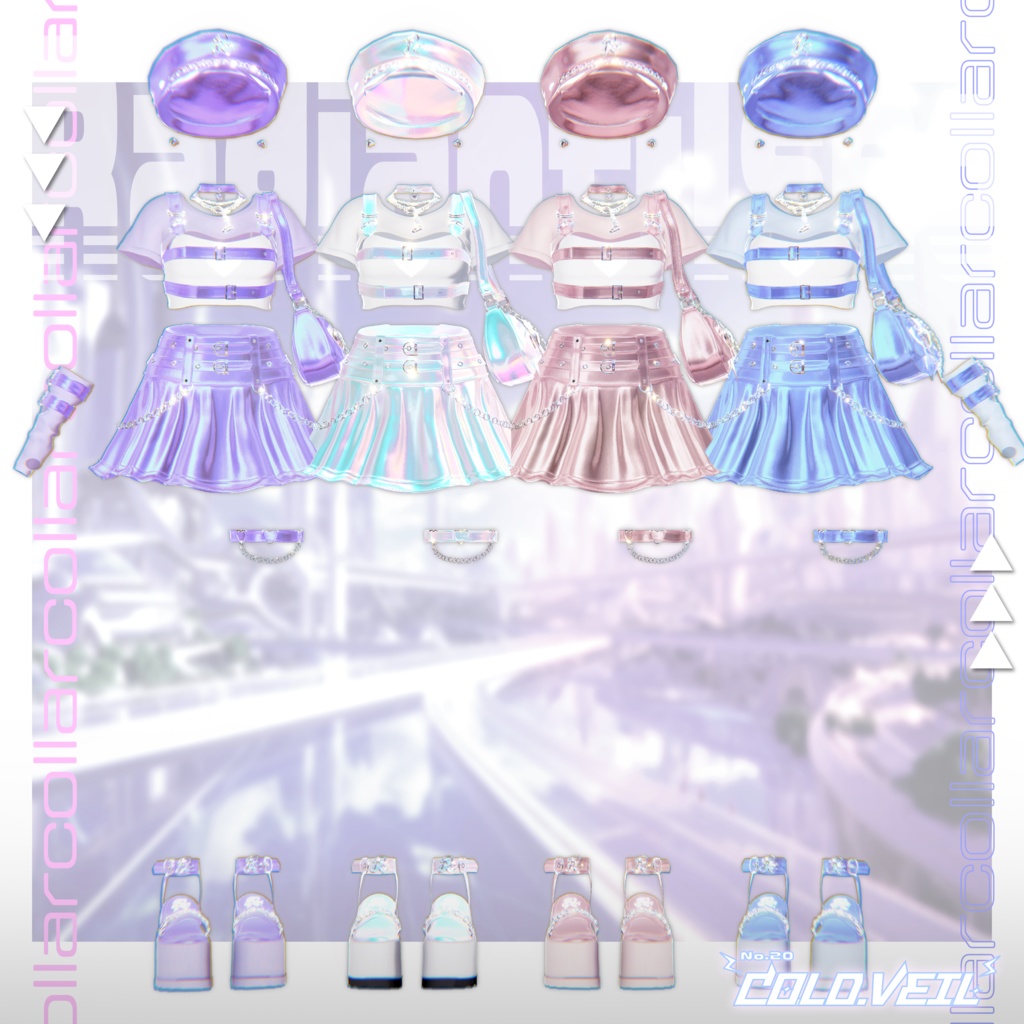 〚No.20 Cold Veil〛11アバター対応Radiant-iseo