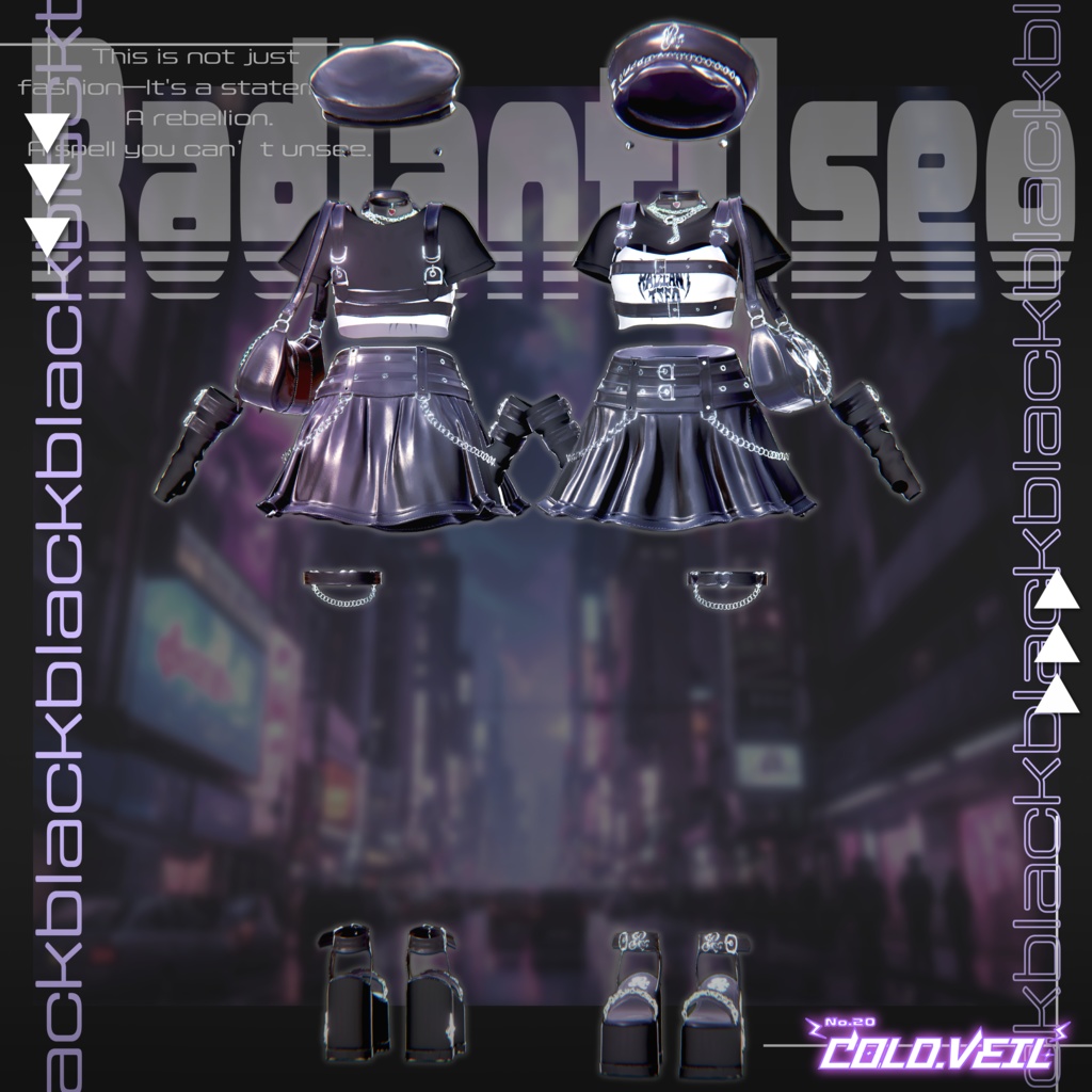 〚No.20 Cold Veil〛11アバター対応Radiant-iseo