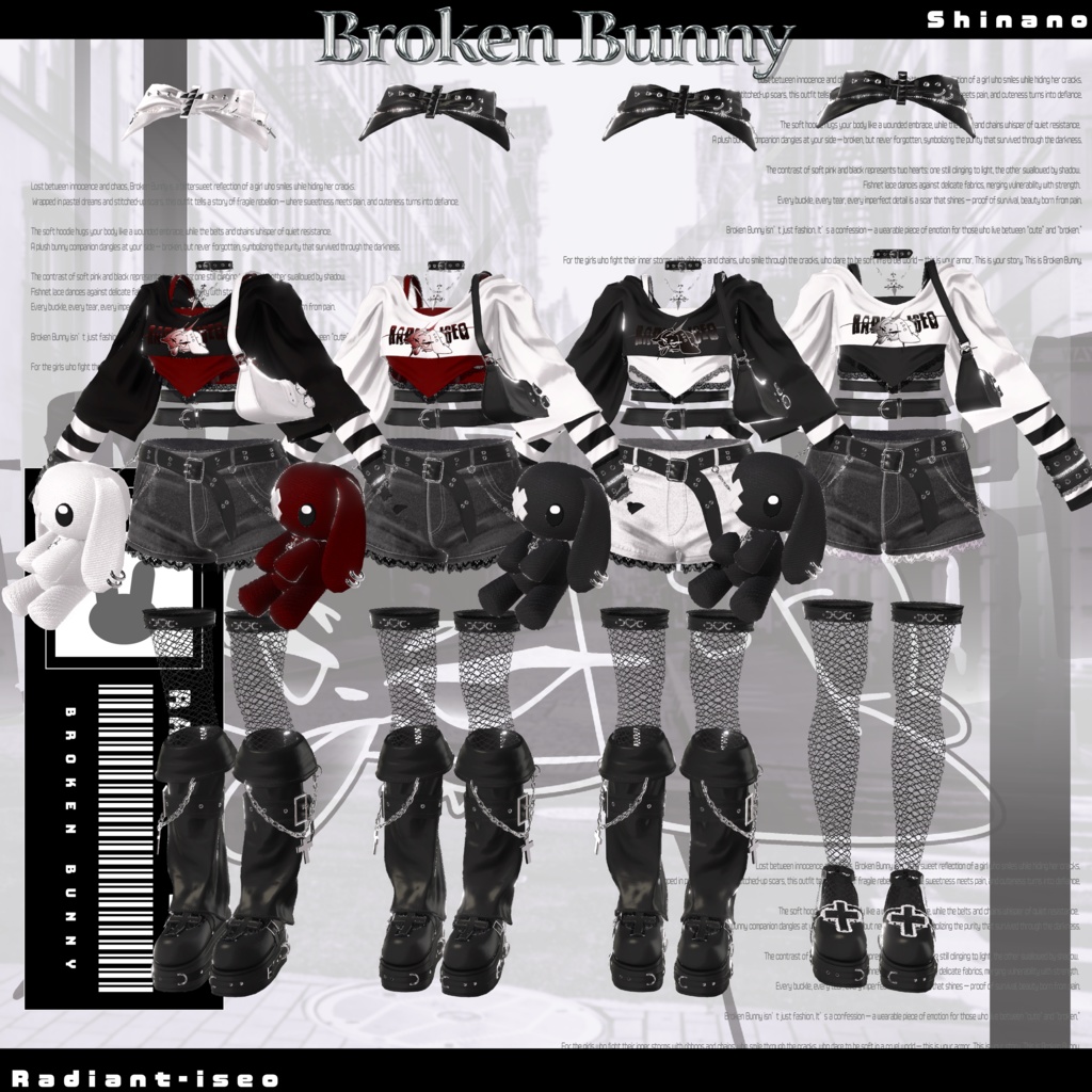 ✨SALE✨【Broken Bunny 】ブロークンバニー13アバター対応Radiant-iseo