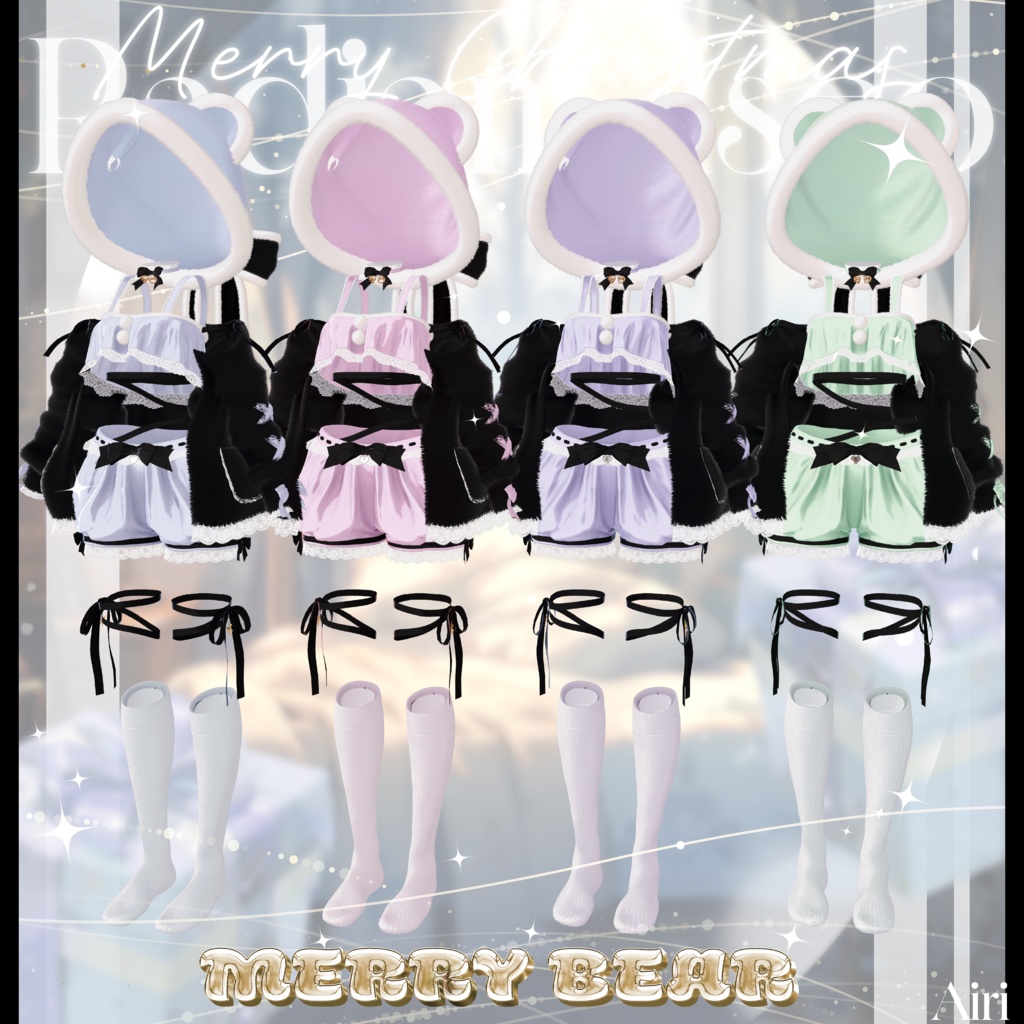🐻【Merry Bear 】🎀メリーベアー13アバター対応Radiant-iseo