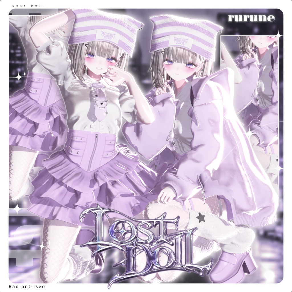 【🖤Lost Doll 🤍】ロストドール 13アバター対応Radiant-iseo