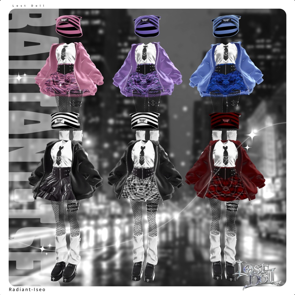 【🖤Lost Doll 🤍】ロストドール 13アバター対応Radiant-iseo
