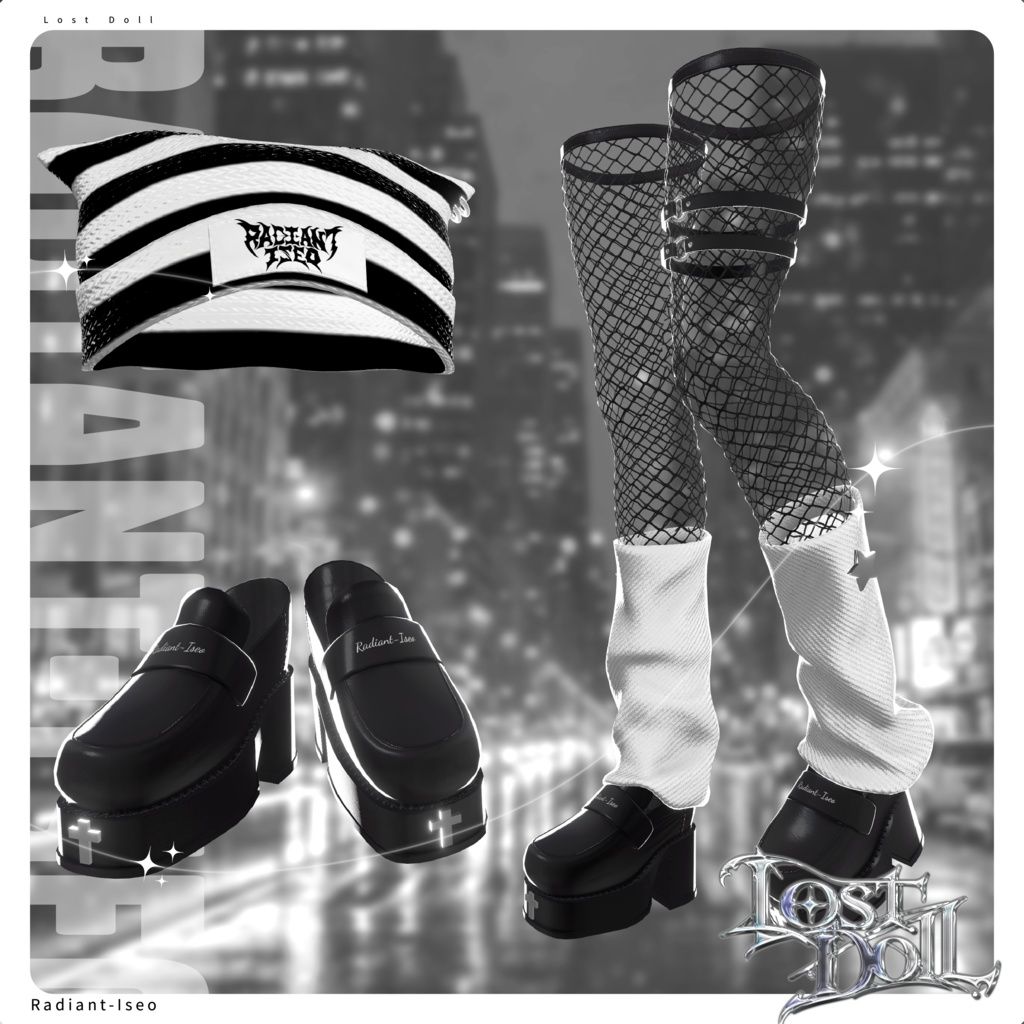 【🖤Lost Doll 🤍】ロストドール 13アバター対応Radiant-iseo