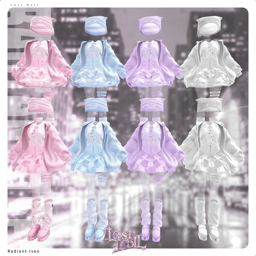 【🖤Lost Doll 🤍】ロストドール 13アバター対応Radiant-iseo