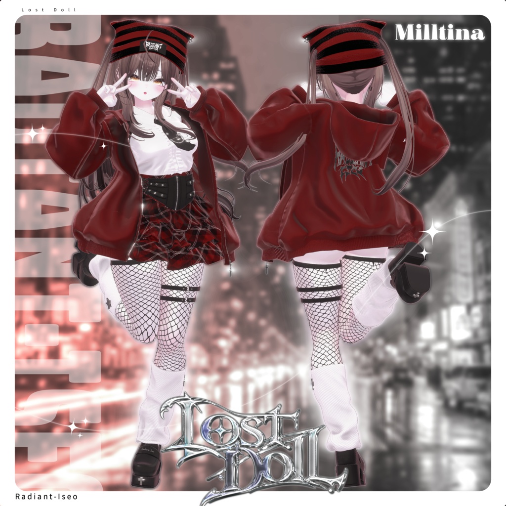 【🖤Lost Doll 🤍】ロストドール 13アバター対応Radiant-iseo