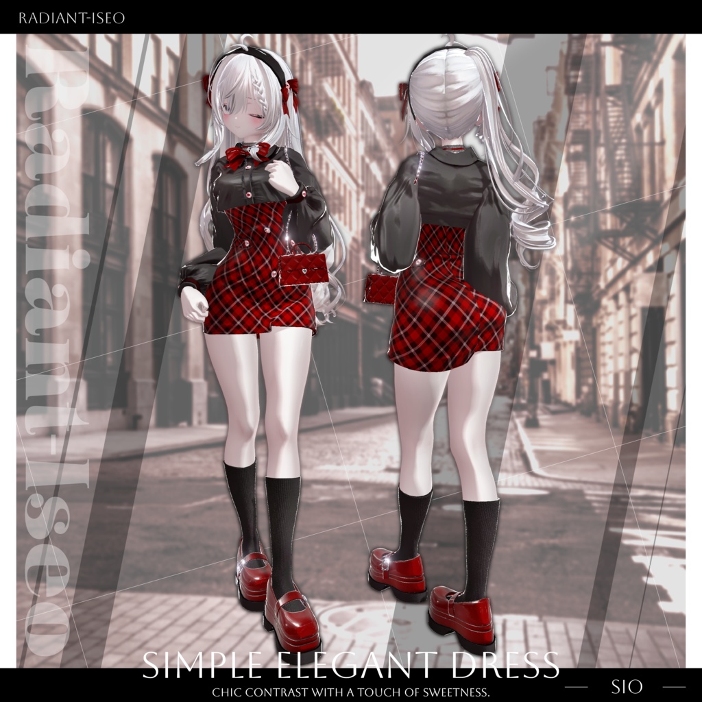 ✨SALE✨【⟡Simple Elegant Dress⟡】シンプルエレガントドレス 15アバター対応Radiant-iseo