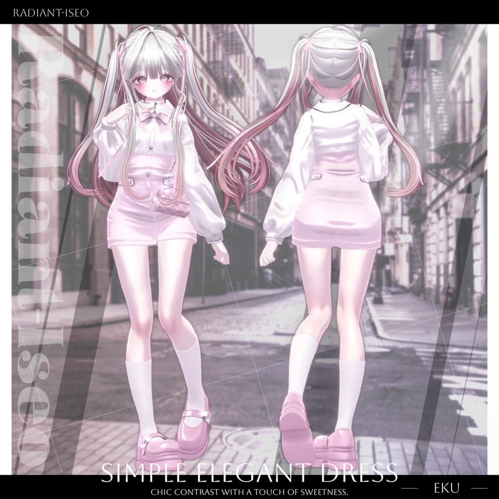✨SALE✨【⟡Simple Elegant Dress⟡】シンプルエレガントドレス 15アバター対応Radiant-iseo