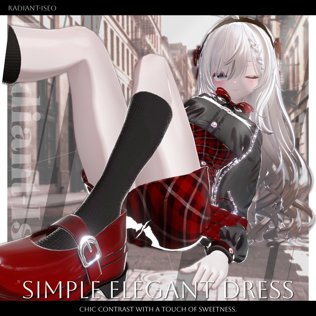 ✨SALE✨【⟡Simple Elegant Dress⟡】シンプルエレガントドレス 15アバター対応Radiant-iseo