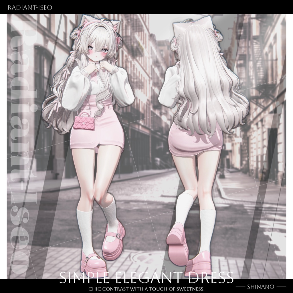 ✨SALE✨【⟡Simple Elegant Dress⟡】シンプルエレガントドレス 15アバター対応Radiant-iseo