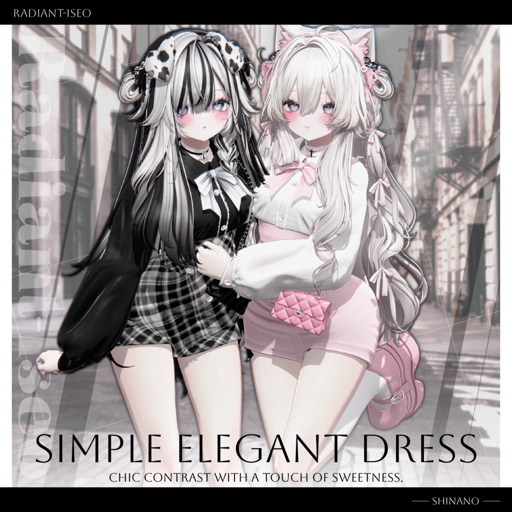 ✨SALE✨【⟡Simple Elegant Dress⟡】シンプルエレガントドレス 15アバター対応Radiant-iseo