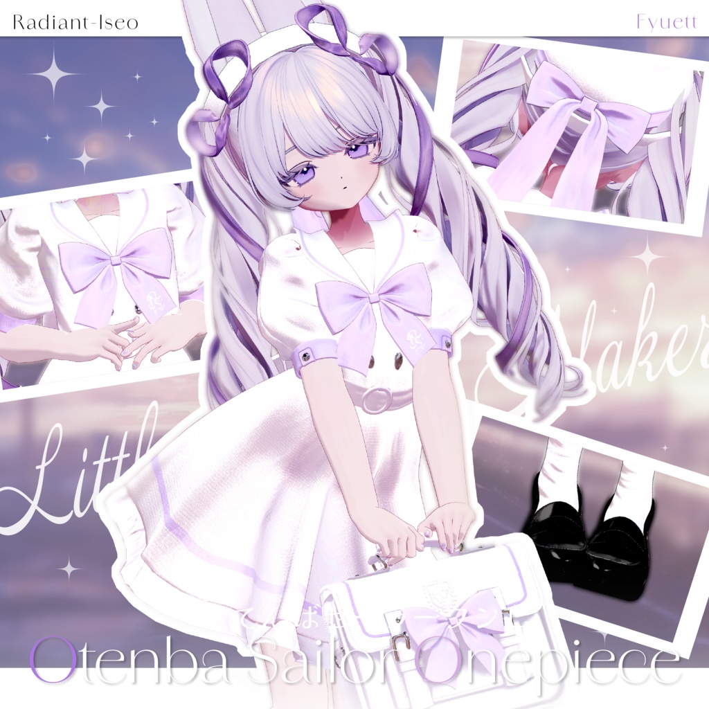 【🍞Otenba Sailor Onepiece🍞】おてんばセーラーワンピ 16アバター対応Radiant-iseo
