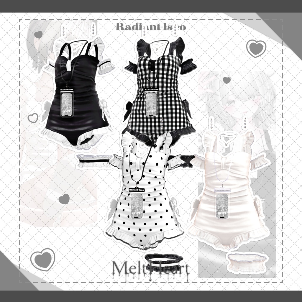 ✨SALE✨【💗メルトハート💗】Melt heart 17アバター対応Radiant-iseo