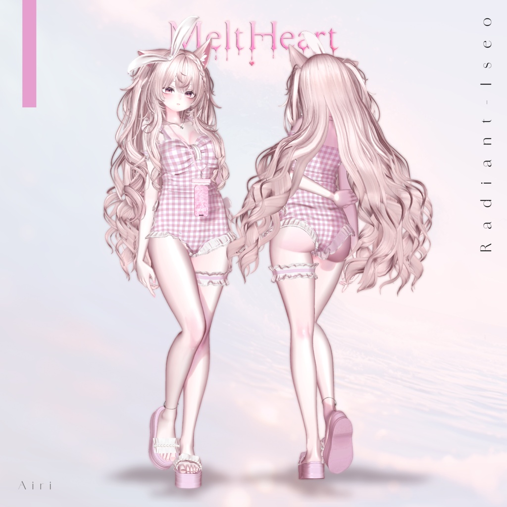 ✨SALE✨【💗メルトハート💗】Melt heart 17アバター対応Radiant-iseo
