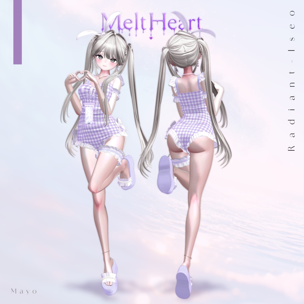 ✨SALE✨【💗メルトハート💗】Melt heart 17アバター対応Radiant-iseo