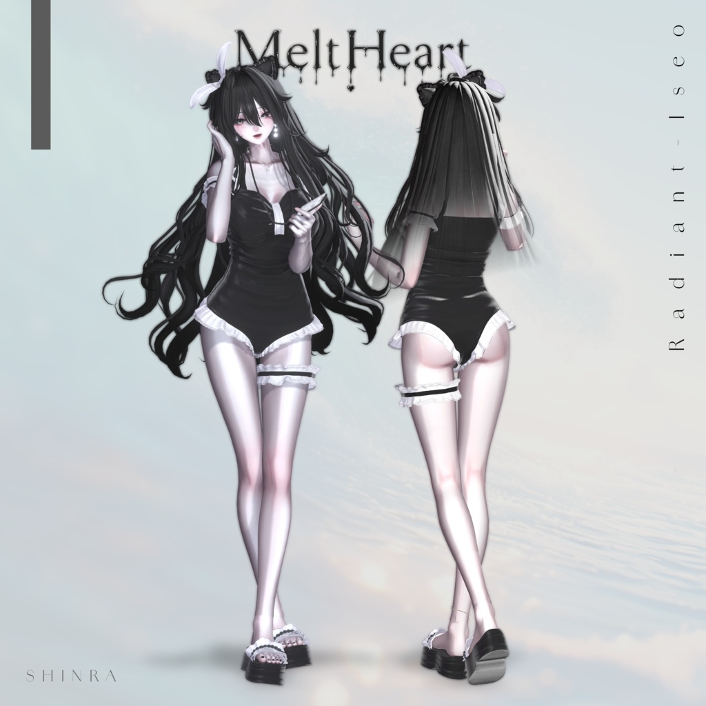 ✨SALE✨【💗メルトハート💗】Melt heart 17アバター対応Radiant-iseo