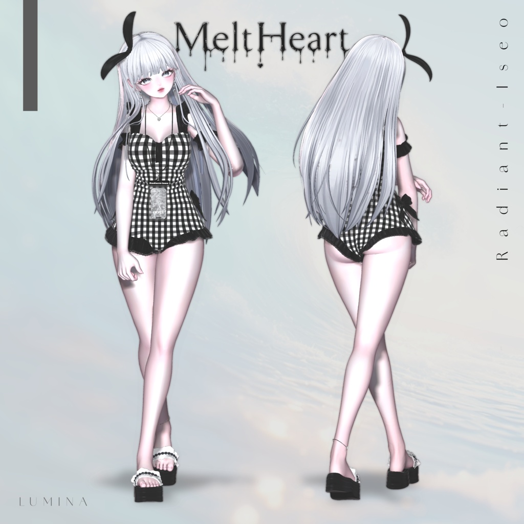 ✨SALE✨【💗メルトハート💗】Melt heart 17アバター対応Radiant-iseo