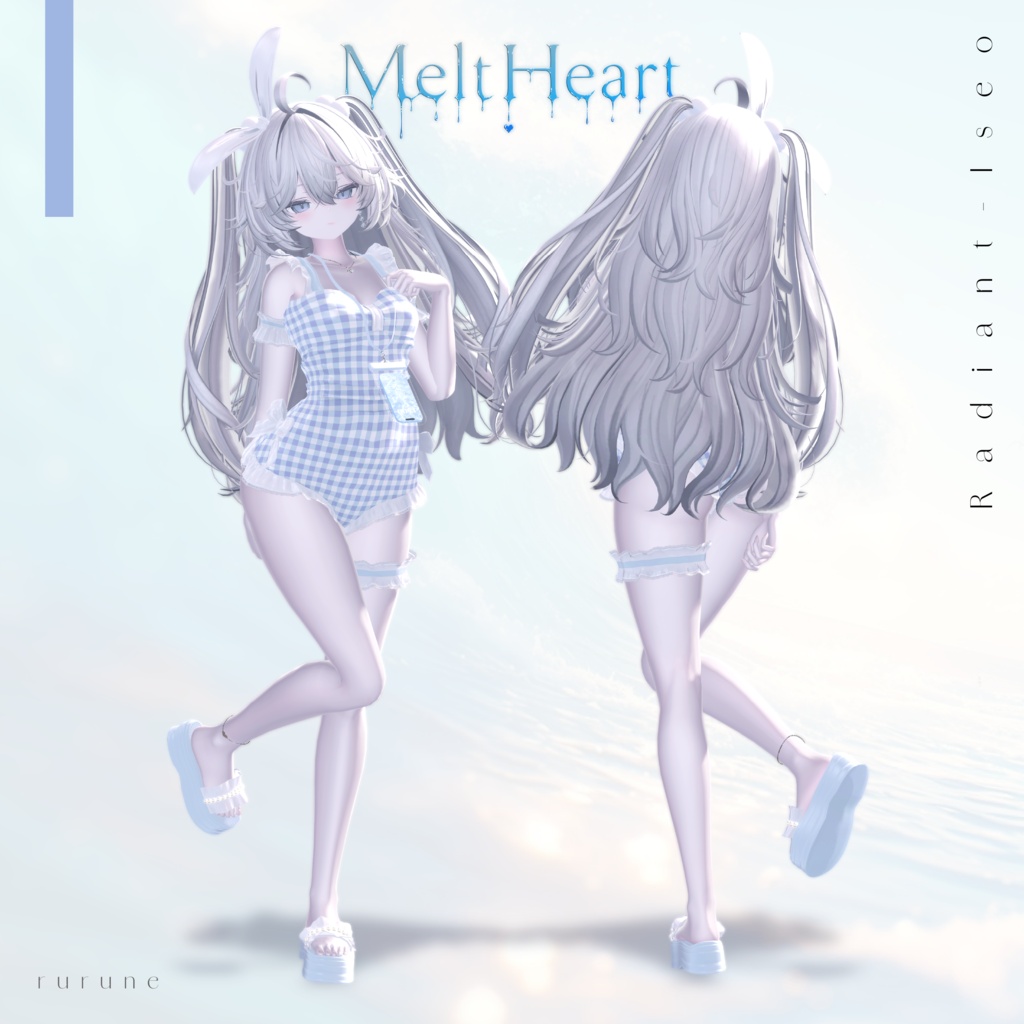 ✨SALE✨【💗メルトハート💗】Melt heart 17アバター対応Radiant-iseo