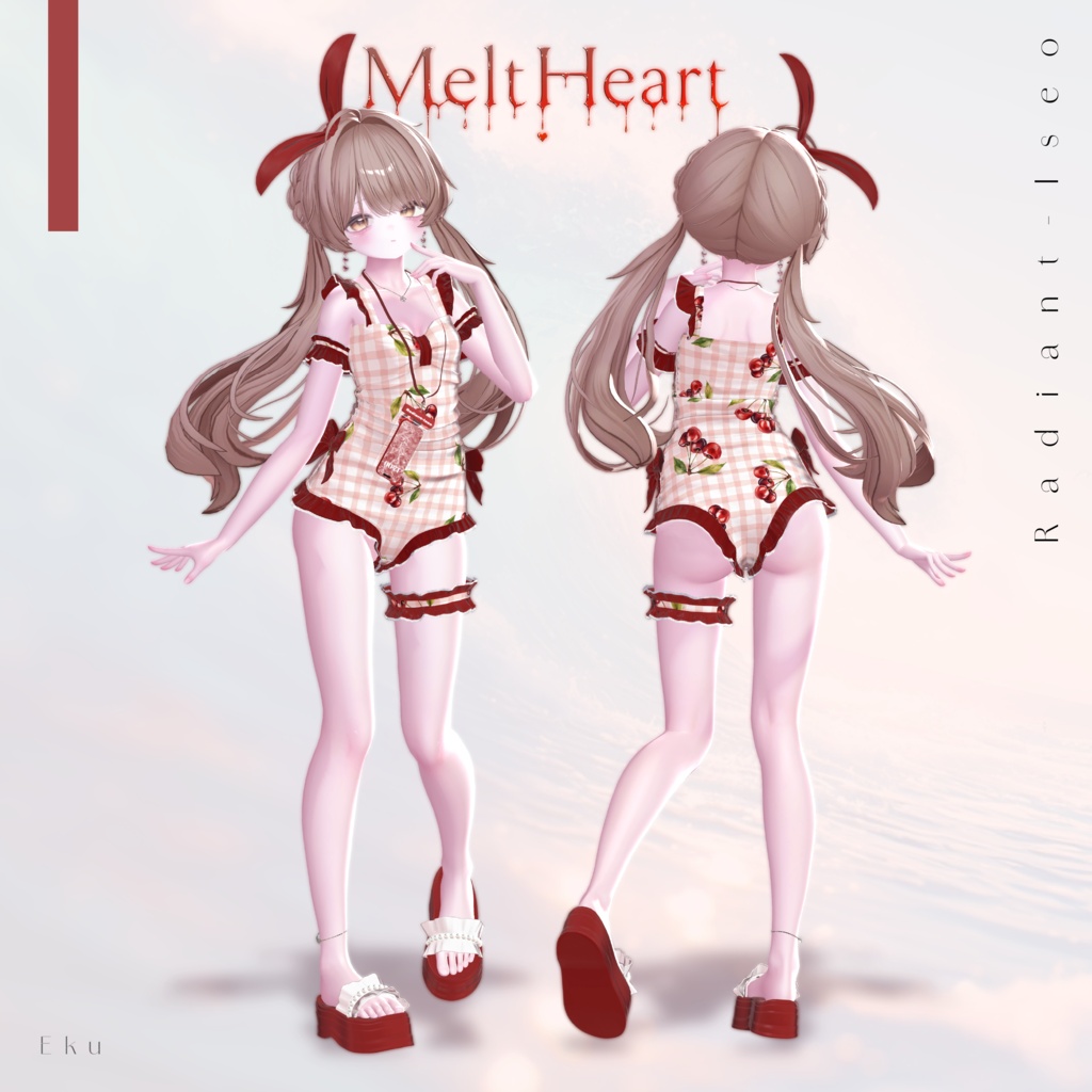 ✨SALE✨【💗メルトハート💗】Melt heart 17アバター対応Radiant-iseo