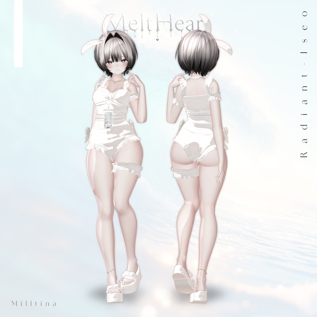 ✨SALE✨【💗メルトハート💗】Melt heart 17アバター対応Radiant-iseo