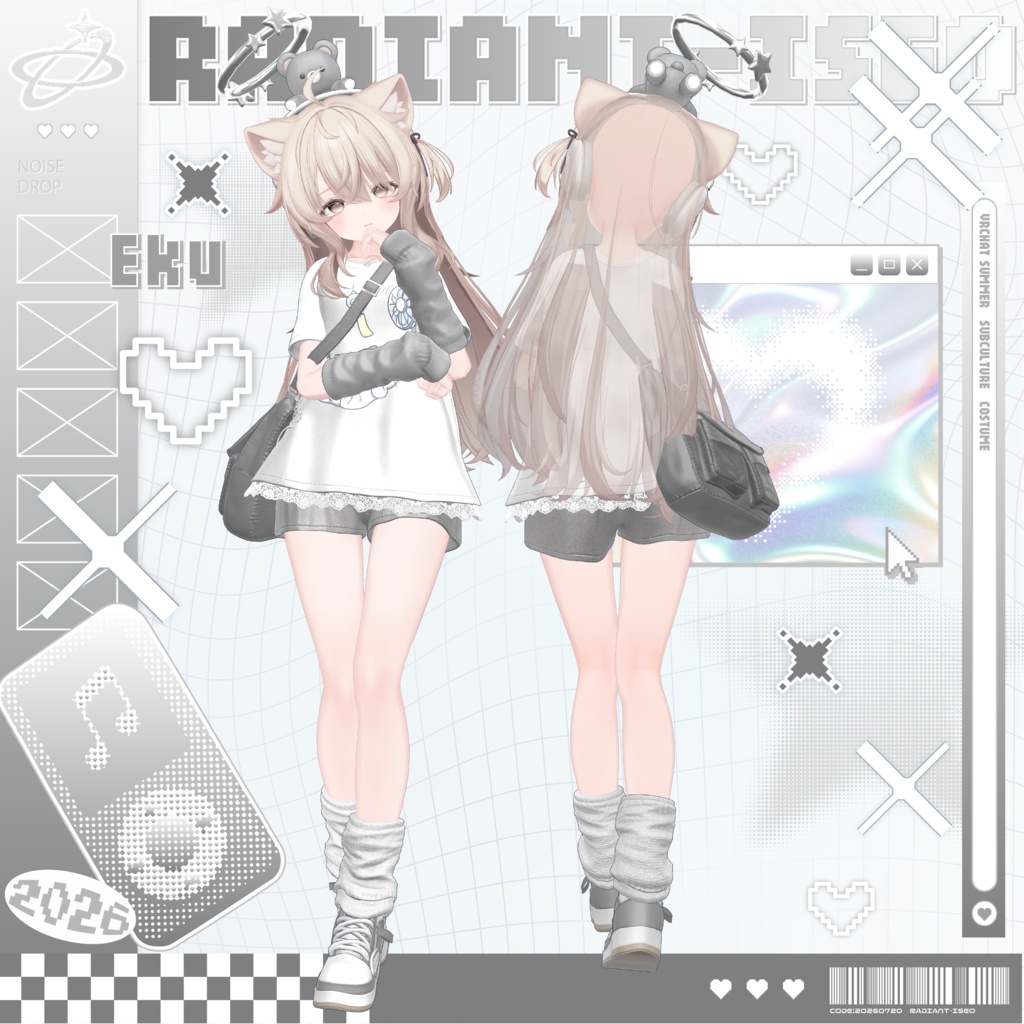【💟💫NOISE DROP💫💟】 18アバター対応Radiant-iseo