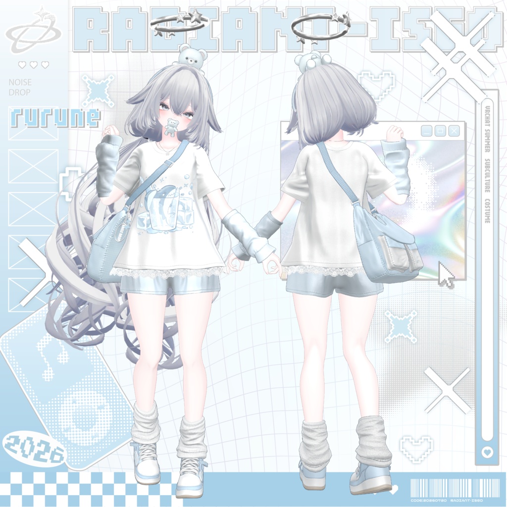 【💟💫NOISE DROP💫💟】 18アバター対応Radiant-iseo