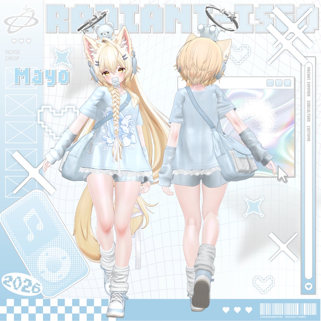 【💟💫NOISE DROP💫💟】 18アバター対応Radiant-iseo