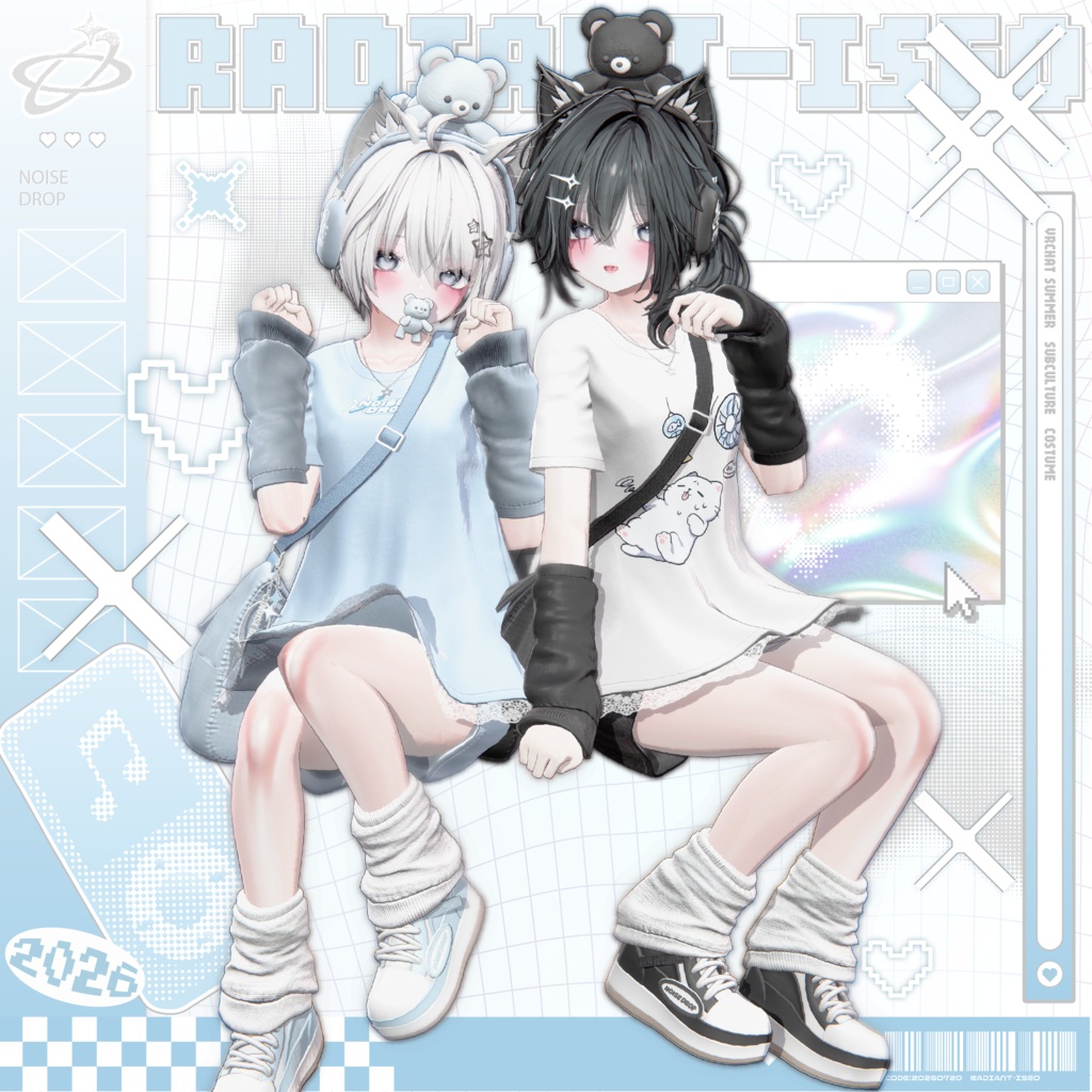 【💟💫NOISE DROP💫💟】 18アバター対応Radiant-iseo