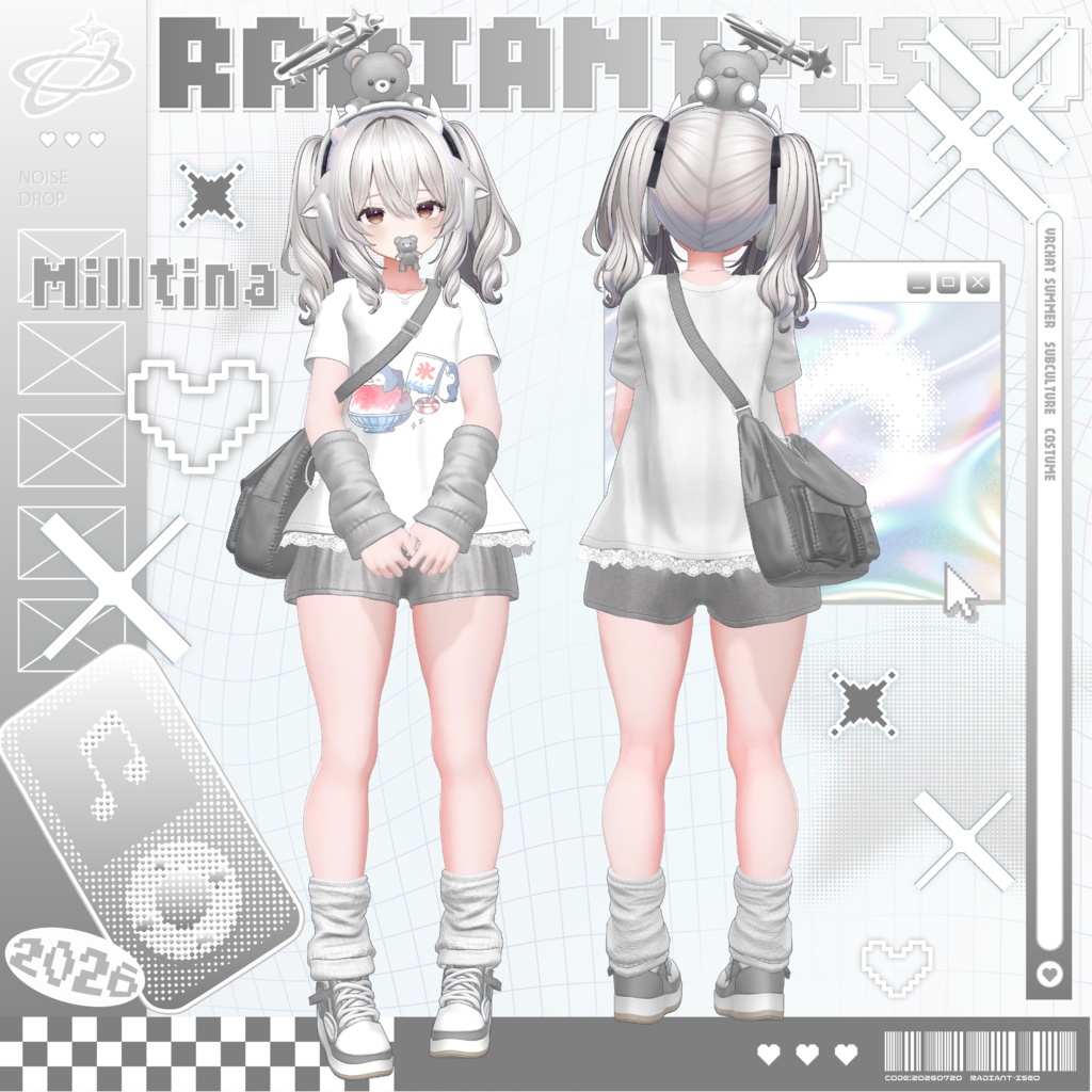 【💟💫NOISE DROP💫💟】 18アバター対応Radiant-iseo