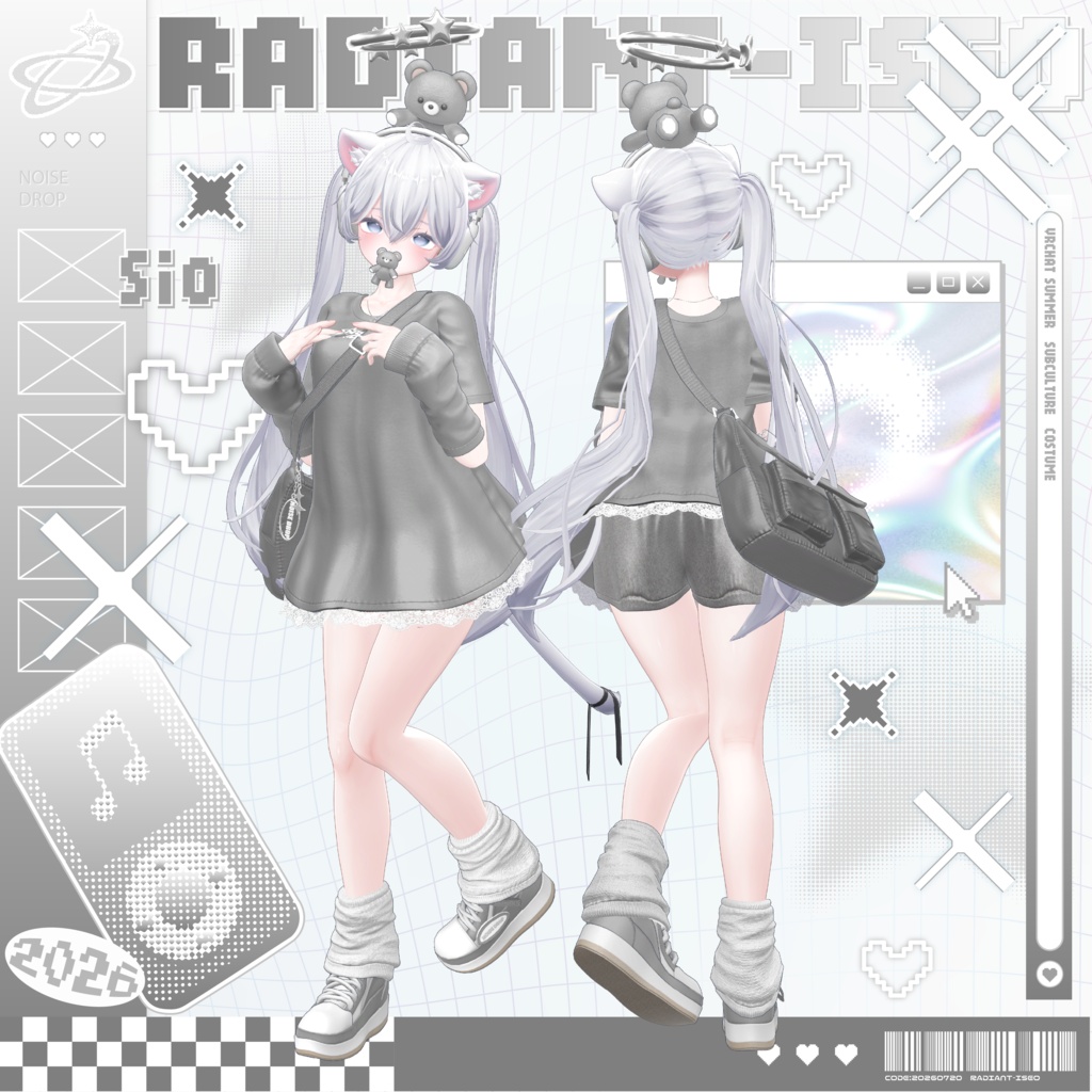 【💟💫NOISE DROP💫💟】 18アバター対応Radiant-iseo