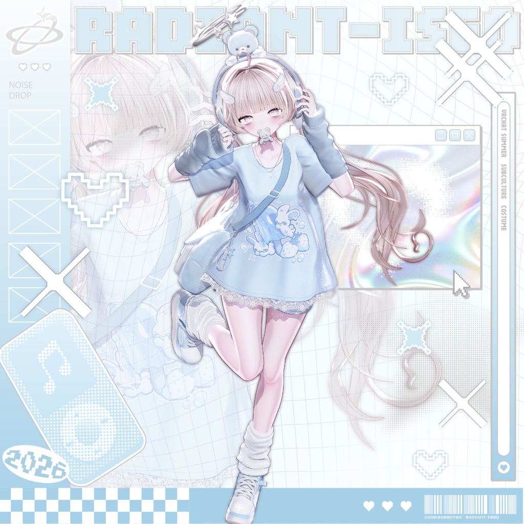 【💟💫NOISE DROP💫💟】 18アバター対応Radiant-iseo