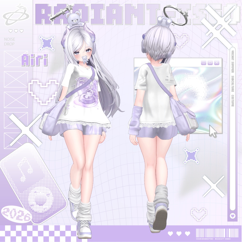 【💟💫NOISE DROP💫💟】 18アバター対応Radiant-iseo