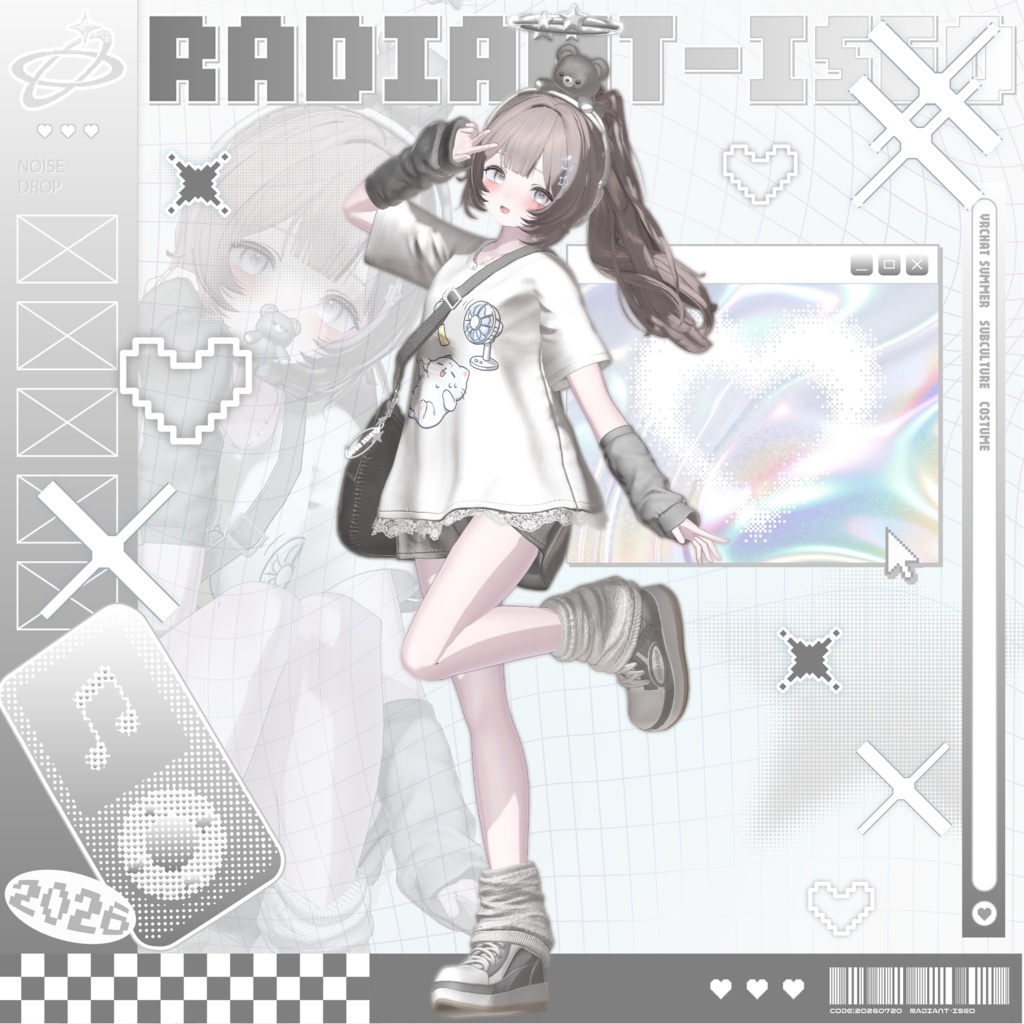 【💟💫NOISE DROP💫💟】 18アバター対応Radiant-iseo