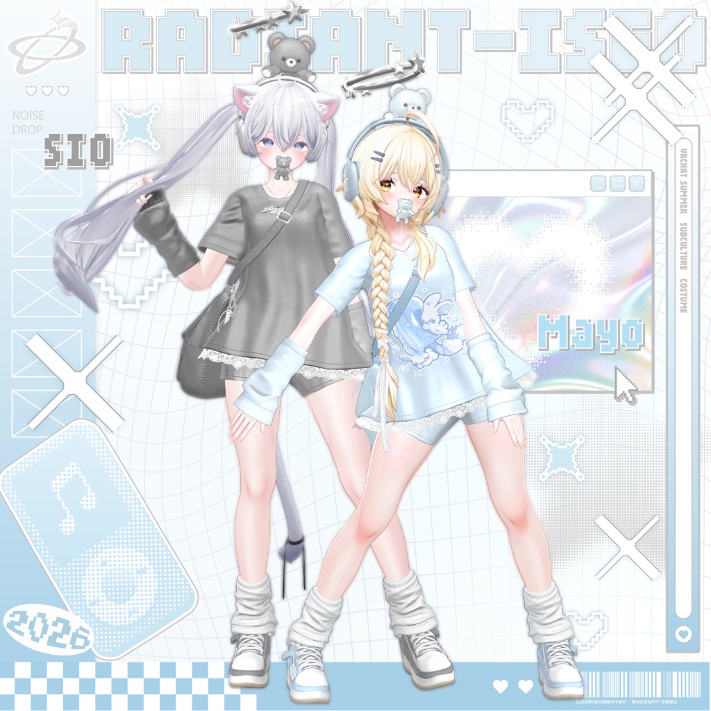 【💟💫NOISE DROP💫💟】 18アバター対応Radiant-iseo