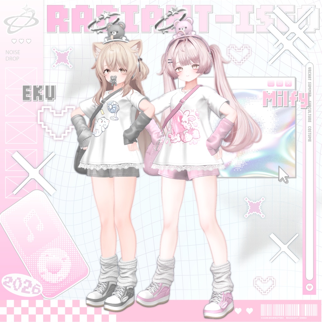 【💟💫NOISE DROP💫💟】 18アバター対応Radiant-iseo