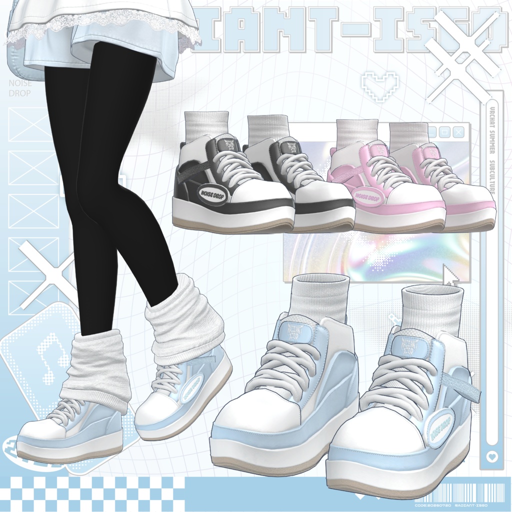 【💟💫NOISE DROP💫💟】 18アバター対応Radiant-iseo