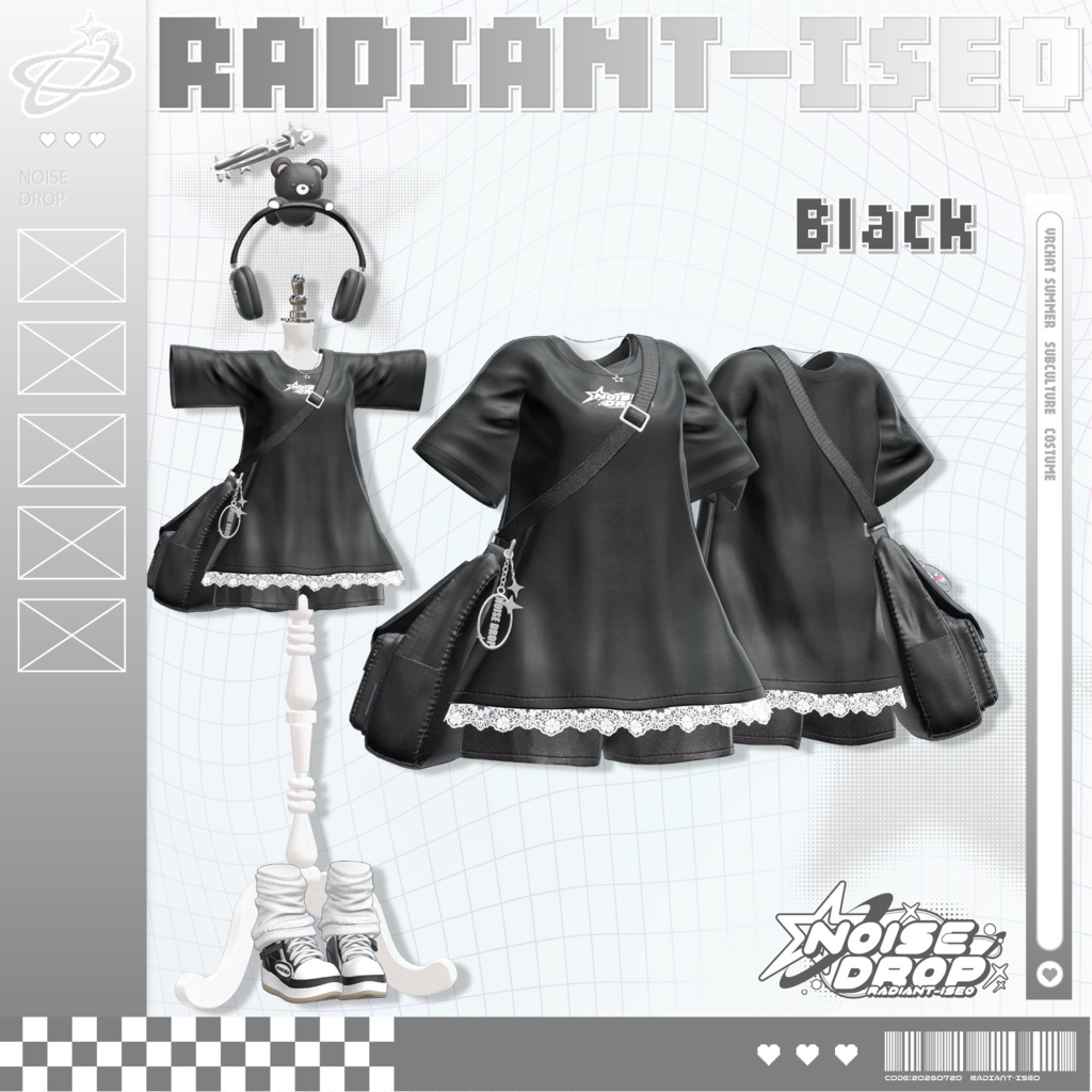 【💟💫NOISE DROP💫💟】 18アバター対応Radiant-iseo