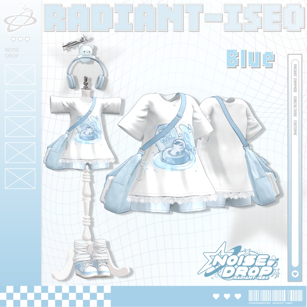 【💟💫NOISE DROP💫💟】 18アバター対応Radiant-iseo