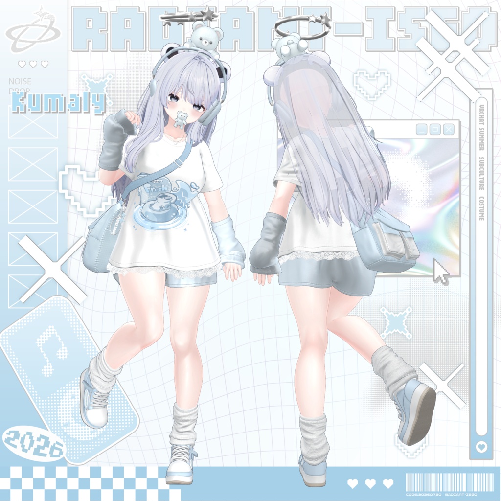 【💟💫NOISE DROP💫💟】 18アバター対応Radiant-iseo