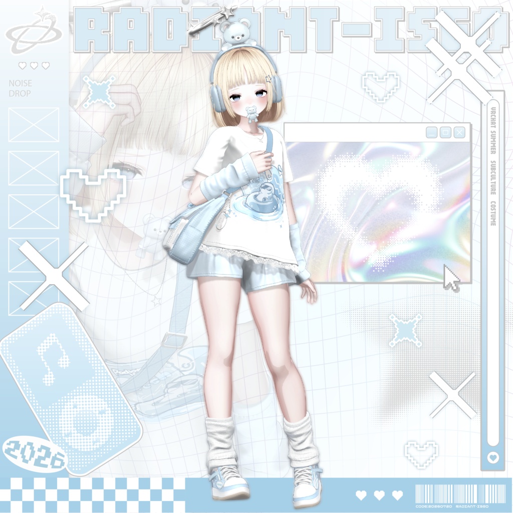 【💟💫NOISE DROP💫💟】 18アバター対応Radiant-iseo