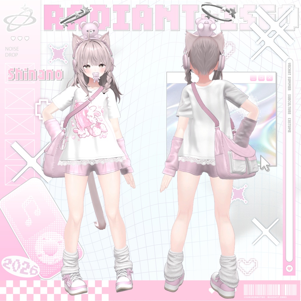 【💟💫NOISE DROP💫💟】 18アバター対応Radiant-iseo