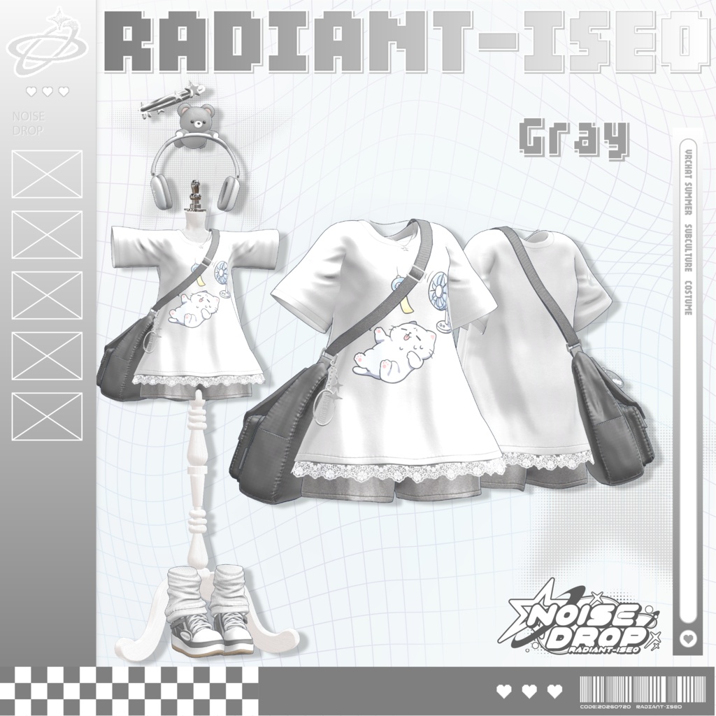 【💟💫NOISE DROP💫💟】 18アバター対応Radiant-iseo