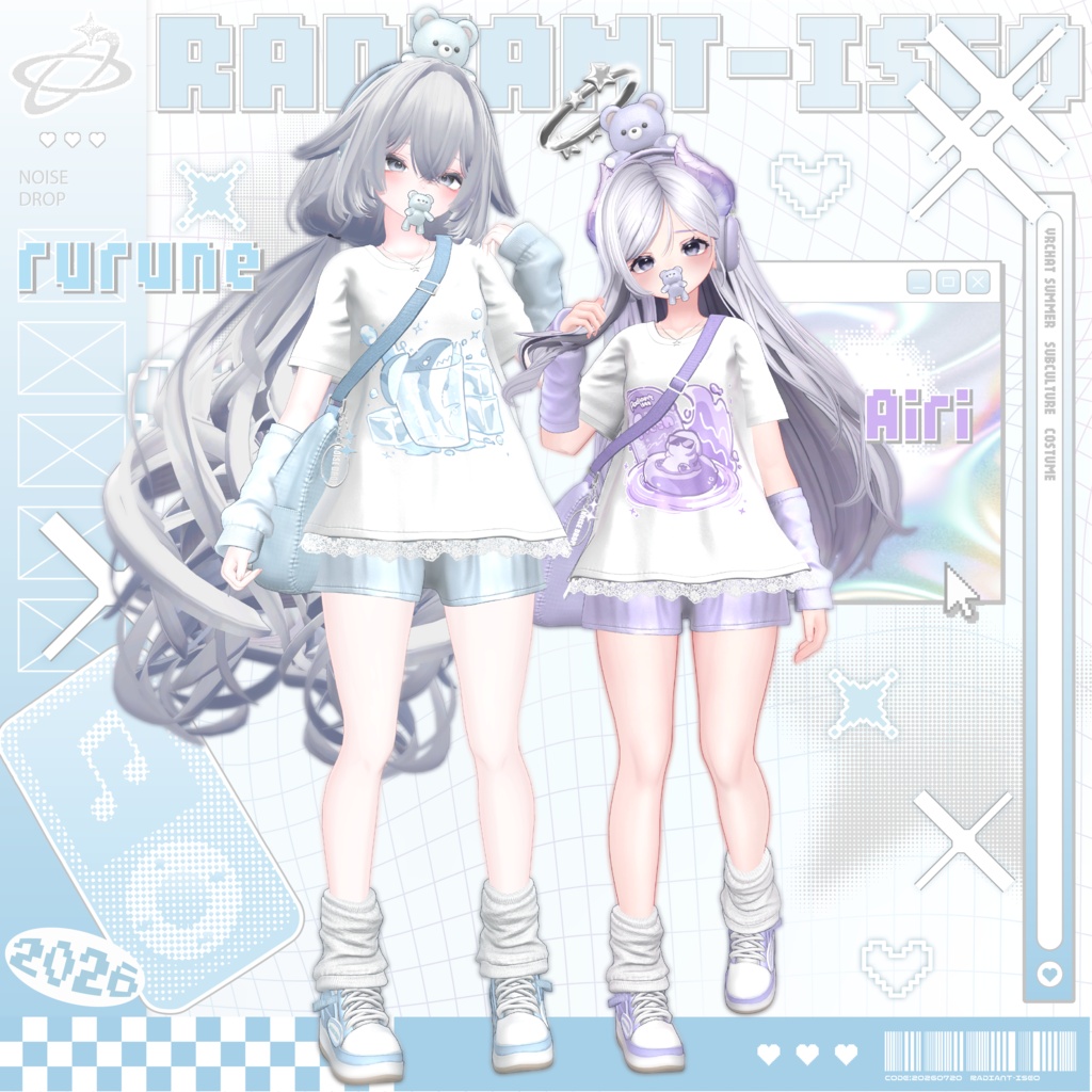 【💟💫NOISE DROP💫💟】 18アバター対応Radiant-iseo